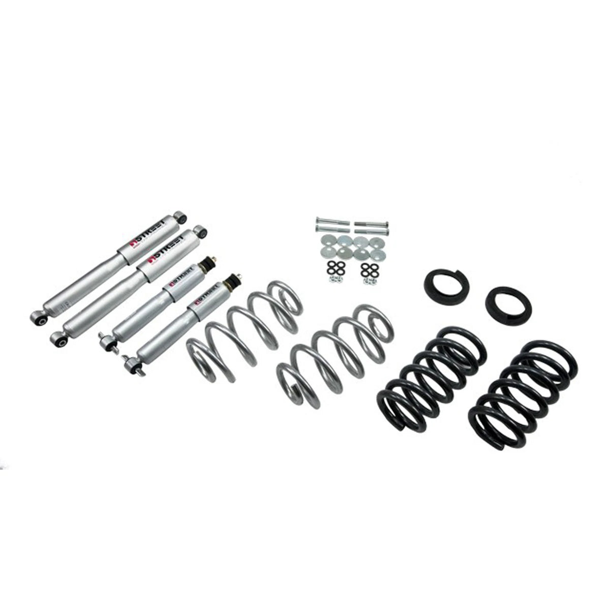 Belltech Lowering Kit w/Street Performance Shocks (2-3" Front / 3" Rear Drop) for 1997-2002 Ford Expedition w/Factory Rear Coil Springs RWD