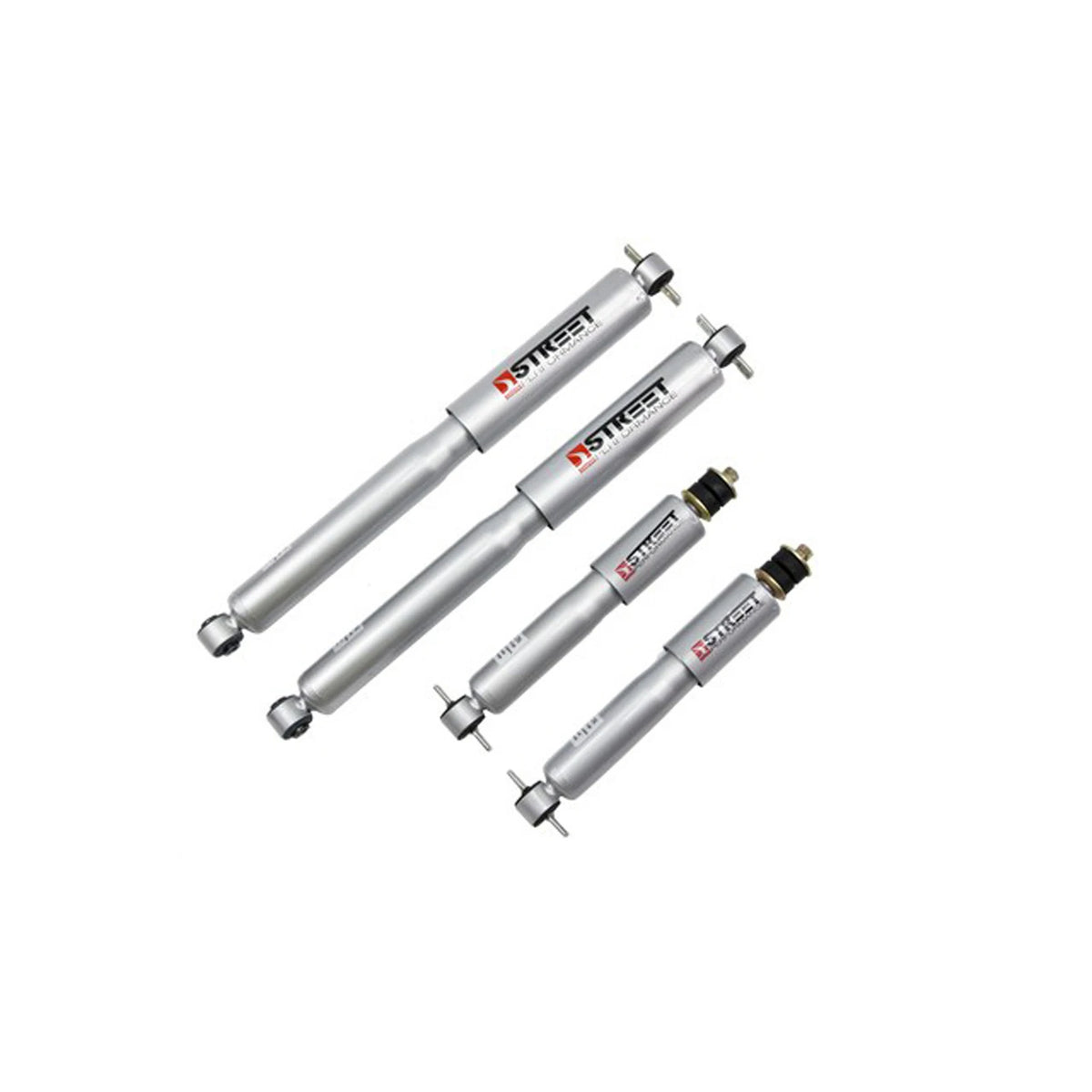 Belltech Street Performance Shock Set (2-5" Front / 2-4" Rear Drop) for 1988-2000 GMC C2500 RWD