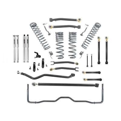 Belltech 4" Lift Kit w/Rear Sway Bar (Front and Rear Trail Performance Shocks) for 2020-2024 Jeep Gladiator Rubicon 4WD