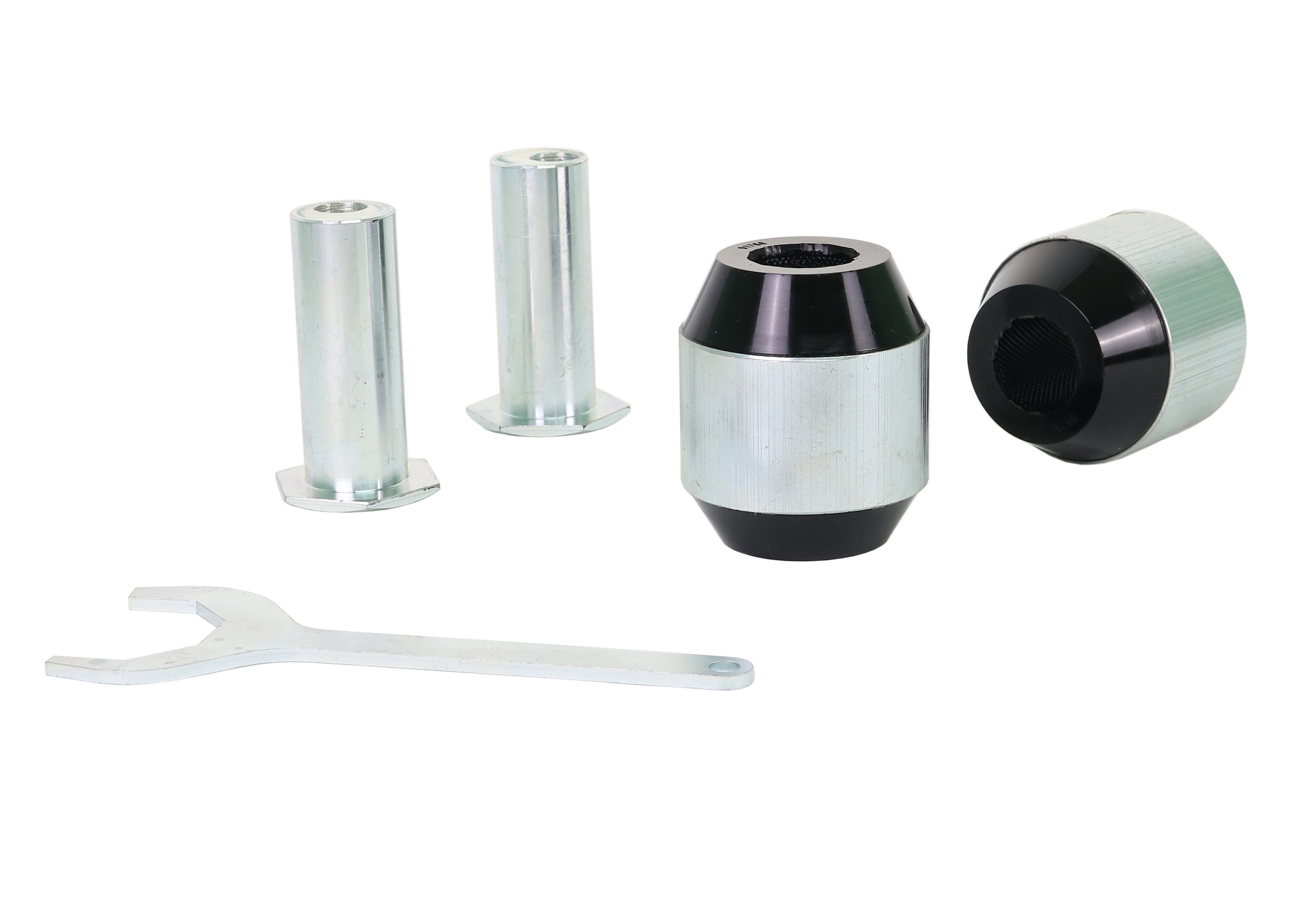 Whiteline Front Lower Radius Arm Bushing Kit - Double Offset for 2015-2026 Ford Mustang (S550/S650) KCA486