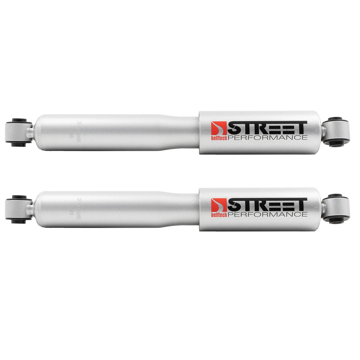 Belltech Lowering Kit w/Street Performance Struts (0-3" Front / 4" Rear Drop) for 2019-2025 Chevrolet Silverado 1500 RWD/4WD