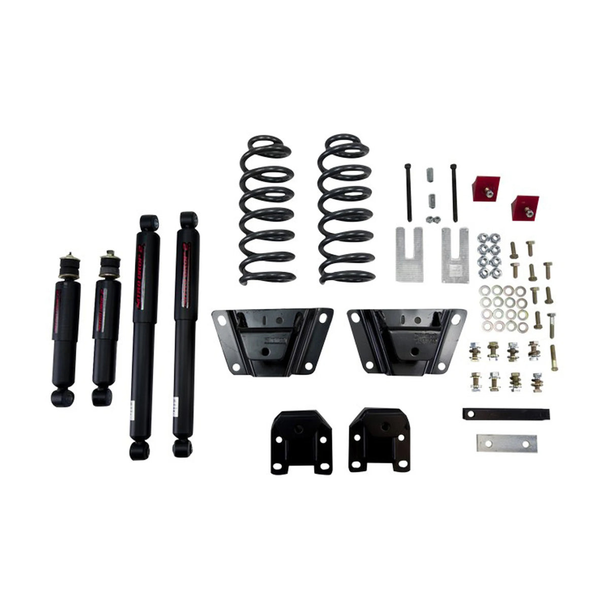 Belltech Lowering Kit w/Nitro Drop 2 Shocks (2" Front / 4" Rear Drop) for 1989-1997 Ford Ranger Extended Cab RWD