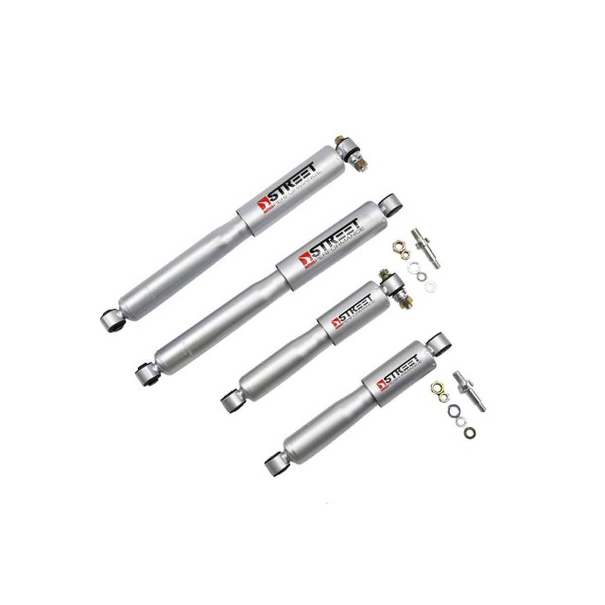 Belltech Street Performance Shock Set (3" Front / 4" Rear Drop) for 1979-1986 GMC C1500 RWD