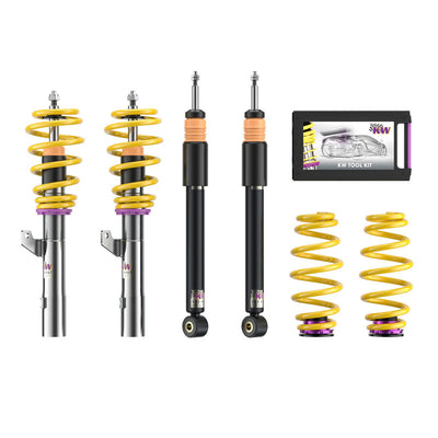 KW Suspension Street Comfort Coilover Kit for 2015-2016 BMW 228i xDrive Coupe (F22) (1001-1040kg Front Axle Load, w/ EDC) 1802000N