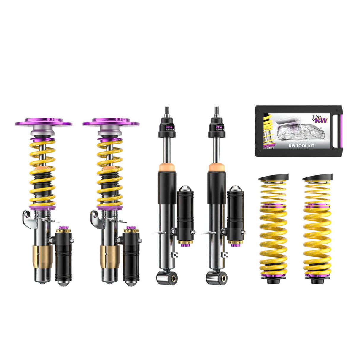 KW Suspension Variant 4 Coilover Kit for 2020 BMW M2 CS 3A7200DY