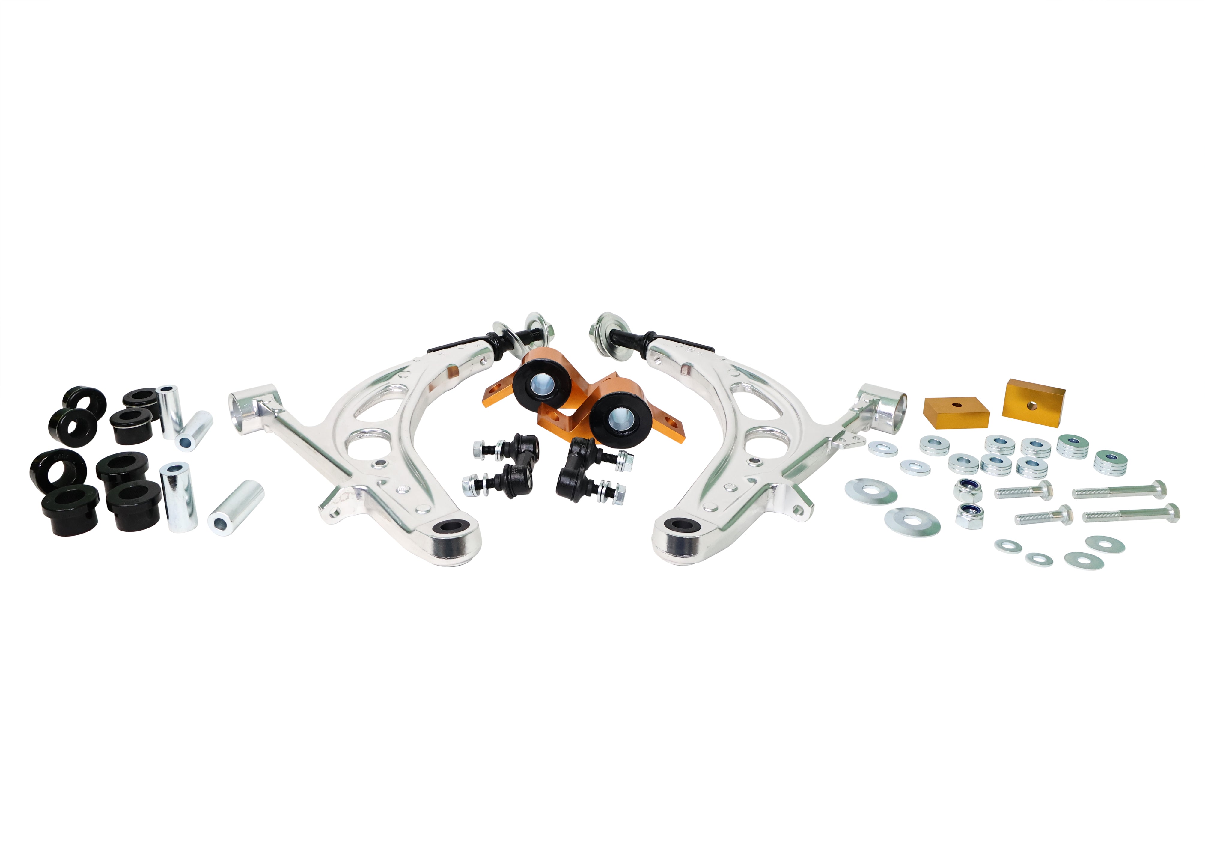 Whiteline Front Lower Control Arm Set w/ Endlinks and Anti-Lift for 2003-2008 Subaru Forester (SG/SH) KTA289