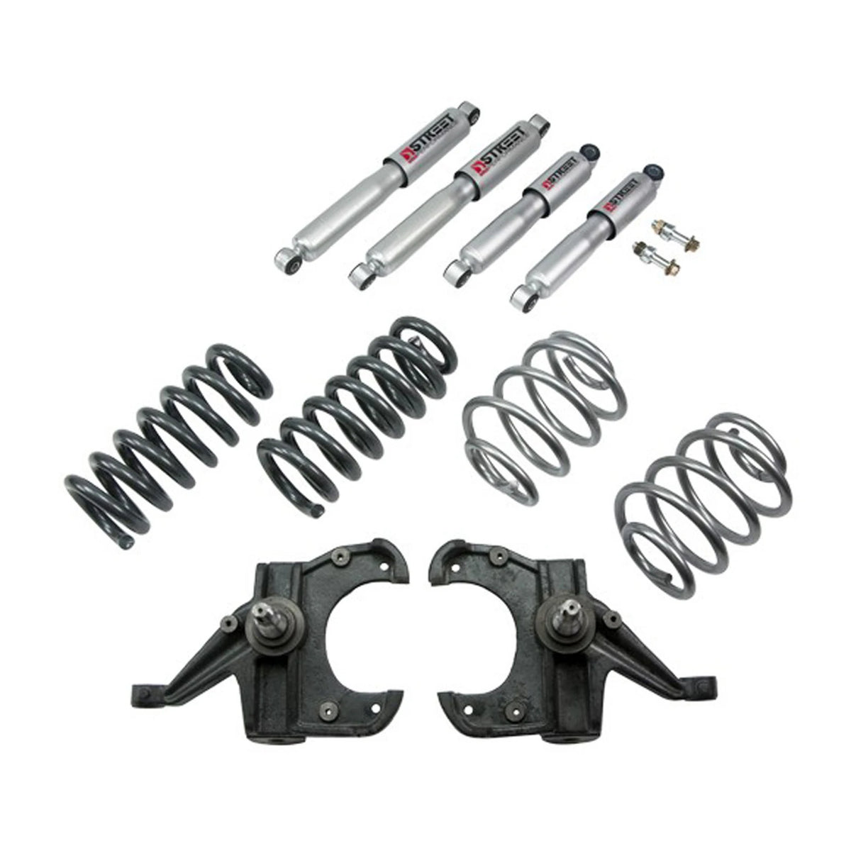 Belltech Lowering Kit w/Street Performance Shocks (4" Front / 5" Rear Drop) for 1963-1970 Chevrolet C10 Pickup V8 RWD