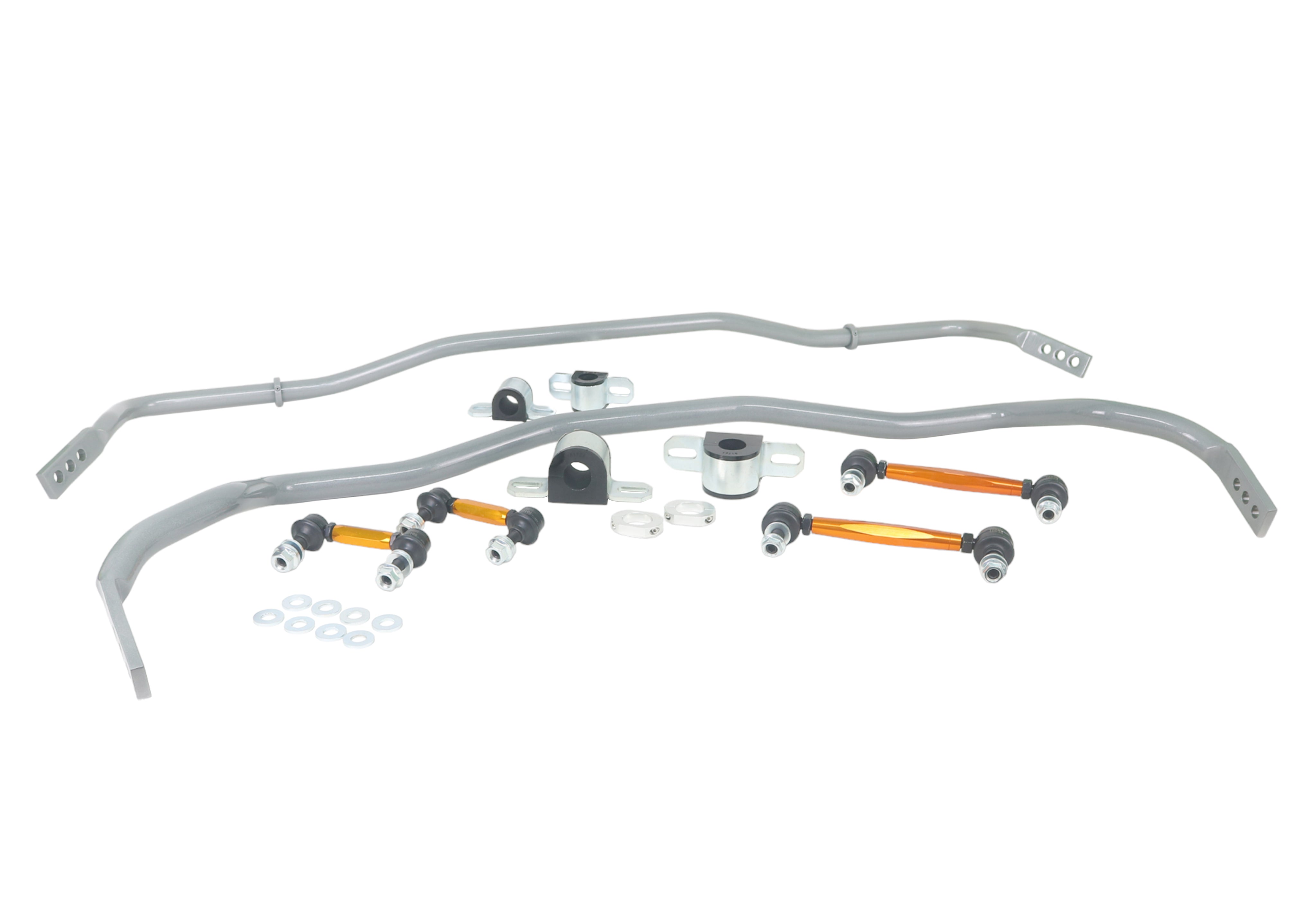 Whiteline Front and Rear Sway Bar Kit for 2016-2017 Ford Mustang Shelby GT350R (S550) BFK006