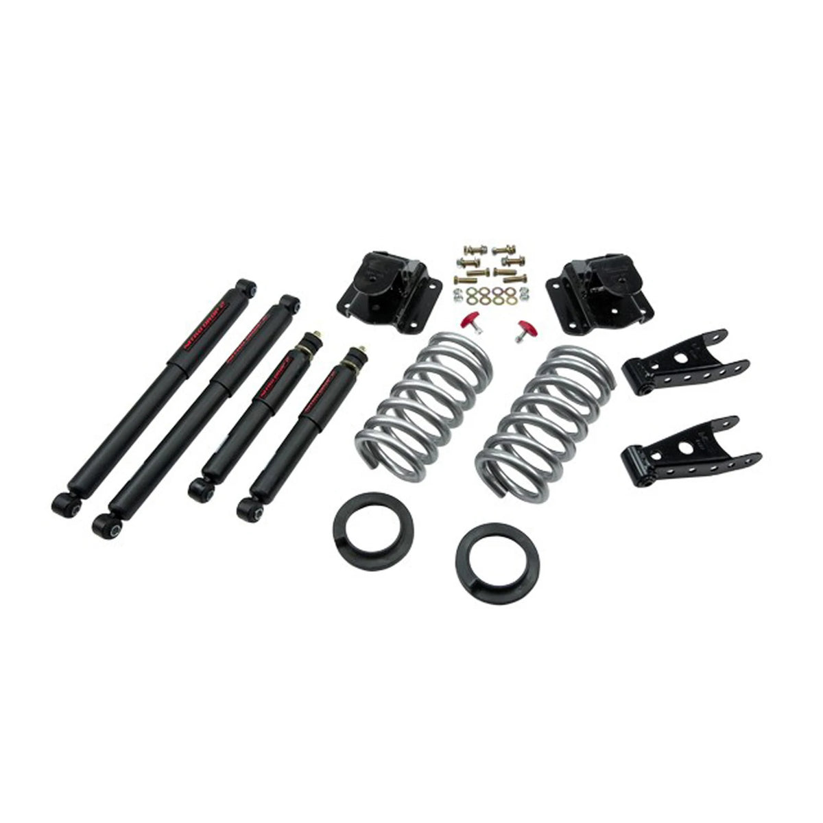 Belltech Lowering Kit w/Nitro Drop 2 Shocks (2" or 3" Front / 4" Rear Drop) for 1994-1999 Dodge Ram 1500 Standard Cab V8 Auto Trans RWD