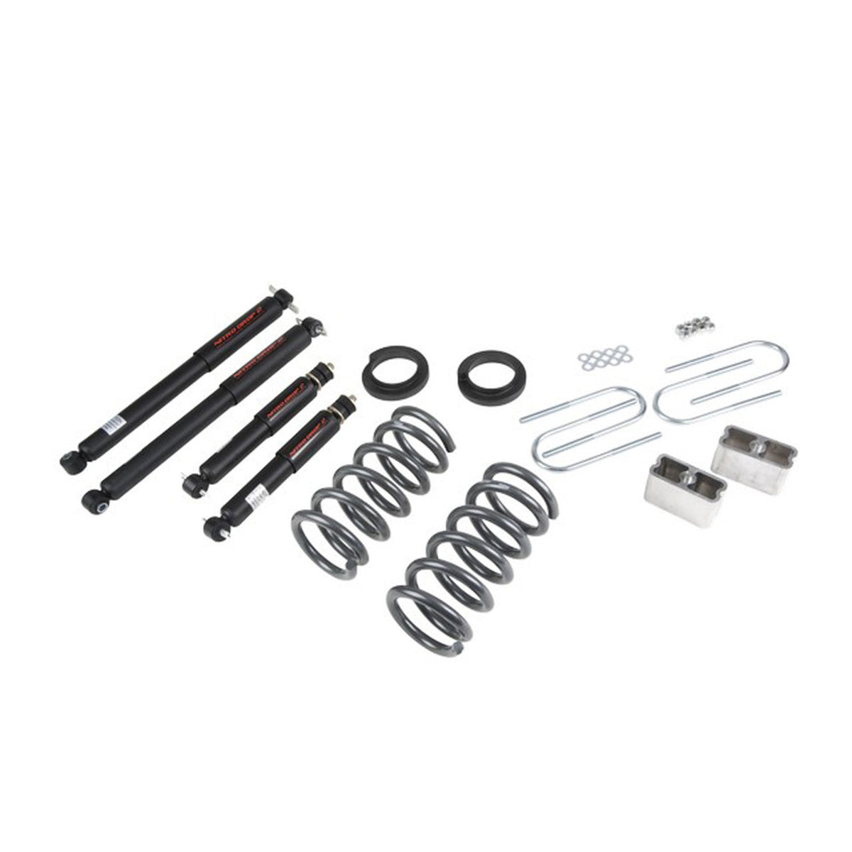 Belltech Lowering Kit w/Nitro Drop 2 Shocks (2-3" Front / 3" Rear Drop) for 1996-2000 Isuzu Hombre 6-Cyl RWD