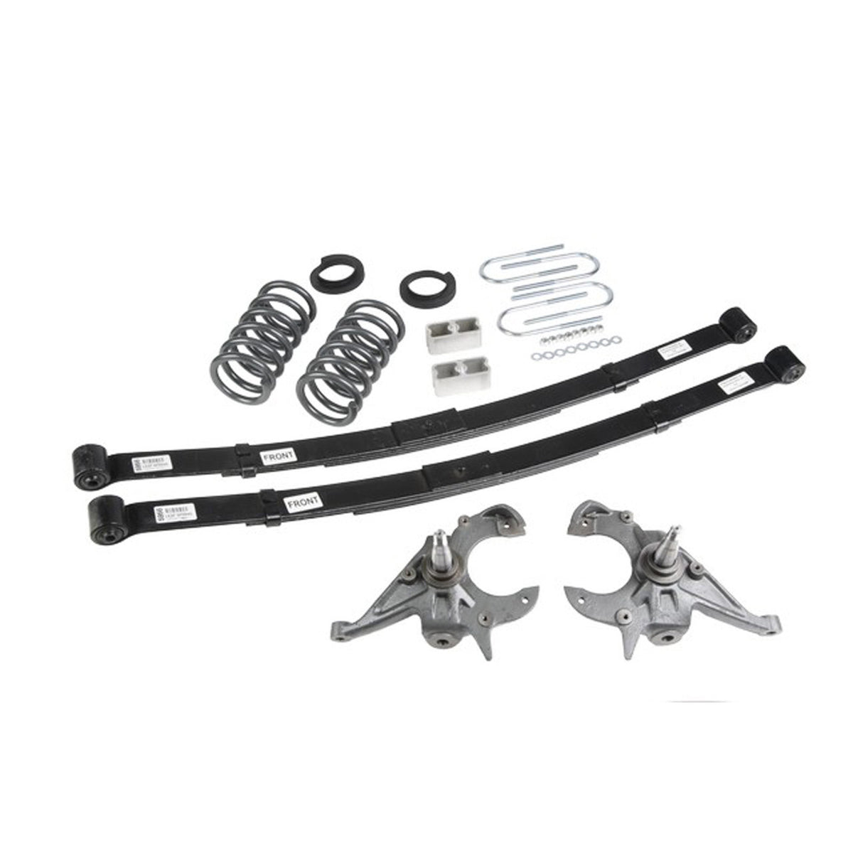 Belltech Lowering Kit w/o Shocks (4-5" Front / 5" Rear Drop) for 1995-1997 GMC Jimmy 4-Cyl RWD