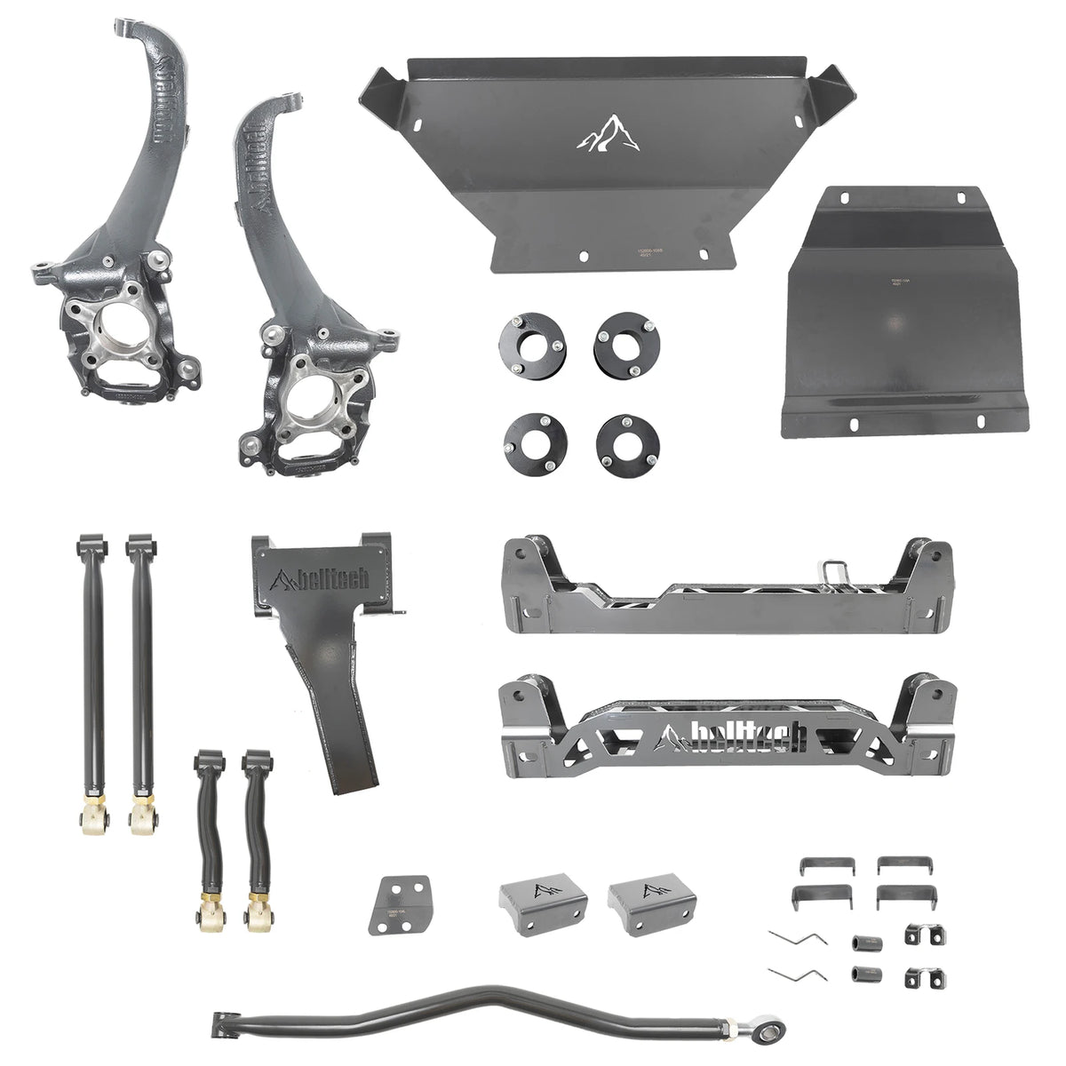 Belltech 6" Lift Kit (Front and Rear Strut Spacers) for 2021-2026 Ford Bronco w/o Sasquatch 4WD