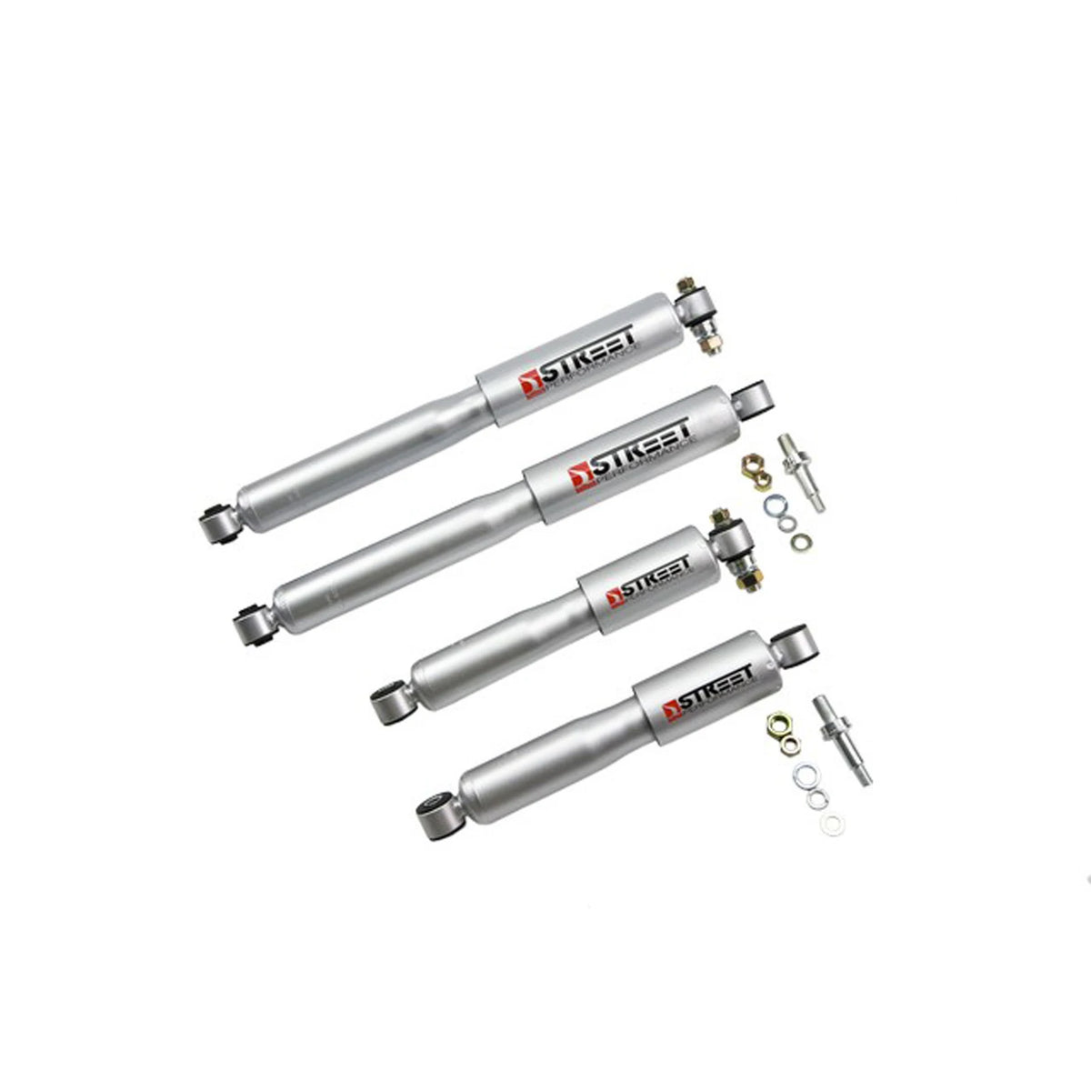 Belltech Street Performance Shock Set (0-3" Front / 0-2" Rear Drop) for 1975-1978 GMC C15 RWD