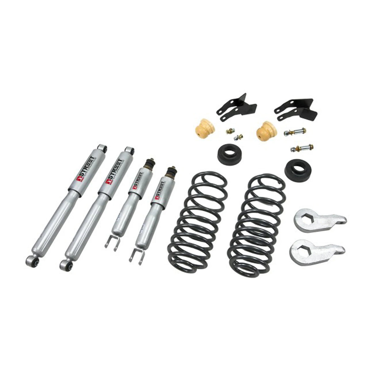 Belltech Lowering Kit w/Street Performance Shocks (1-2" Front / 2-3" Rear Drop) for 2000-2006 GMC Yukon RWD/AWD/4WD
