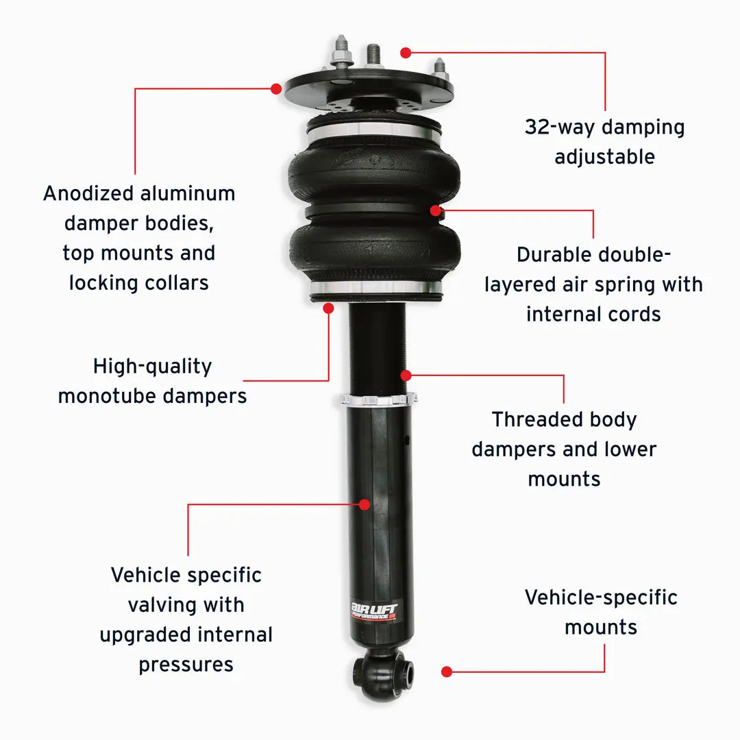 Air Lift Performance Front Kit - 1989-2000 Lexus LS400 76016