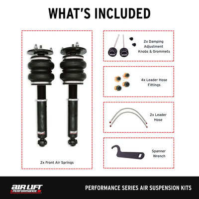 Air Lift Performance Front Kit - 1989-2000 Lexus LS400 76016
