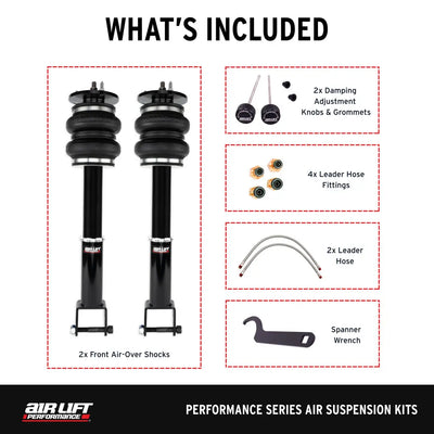 Air Lift Performance Front Kit - 2005-2008 Dodge Magnum RWD 76017