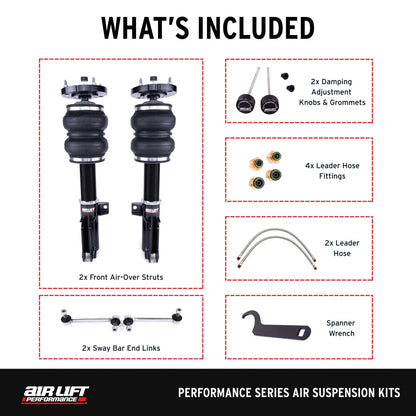 Air Lift Performance Front Kit - 2005-2014 Ford Mustang (S197) 76015