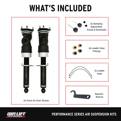 Air Lift Performance Front Kit - 2008-2013 Infiniti G37 RWD (V36) 76010