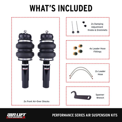 Air Lift Performance Front Kit - 2009-2016 Audi S4 (B8/8.5) 76005
