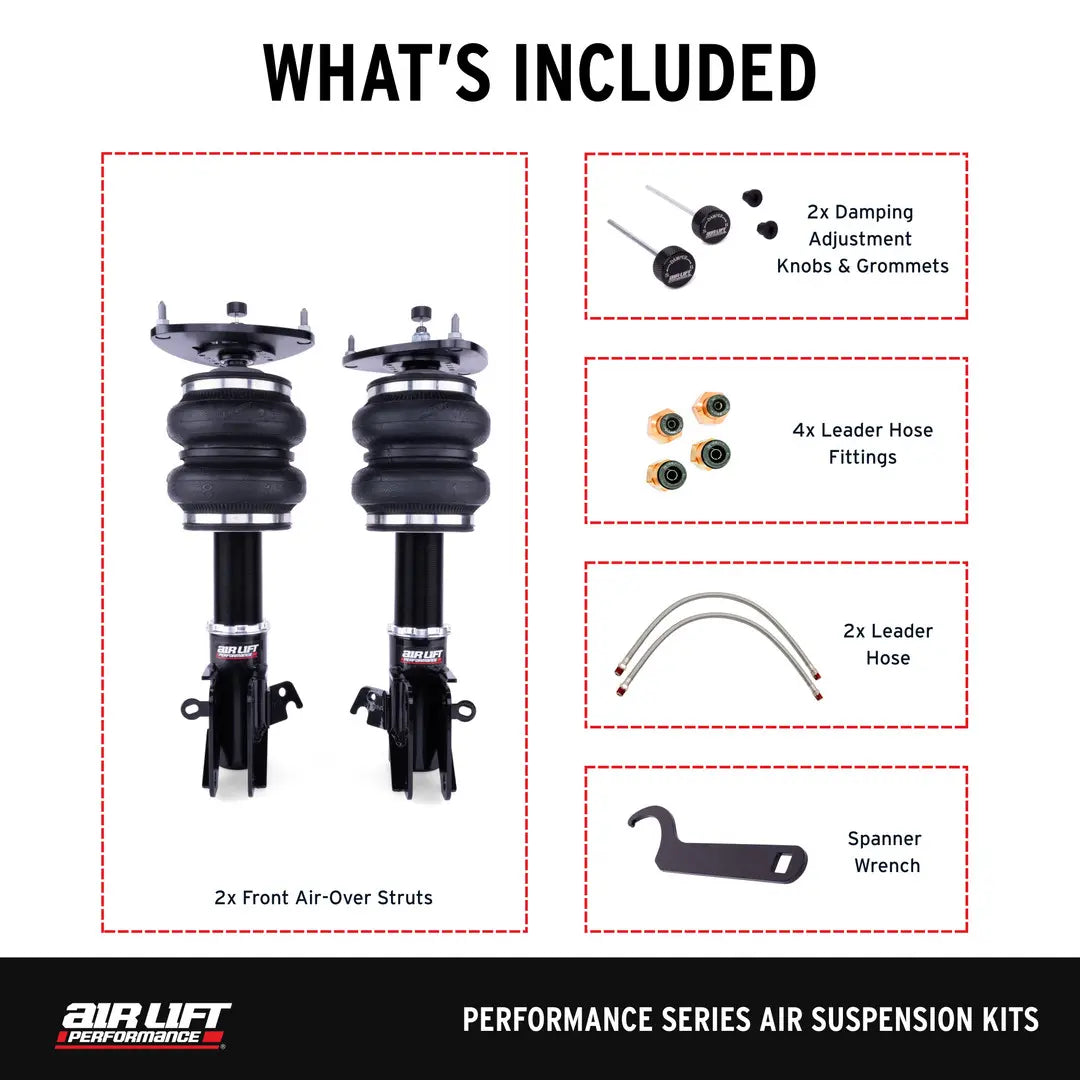 Air Lift Performance Front Kit - 2015-2021 Subaru WRX (VA) 76001