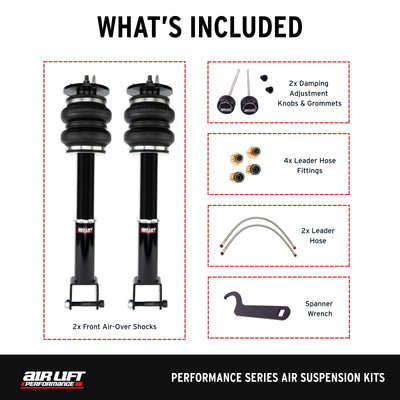 Air Lift Performance Front Kit - 2015-2023 Dodge Challenger RWD 76017