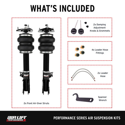 Air Lift Performance Front Kit - 2015-2023 Ford Mustang (S550) 76007