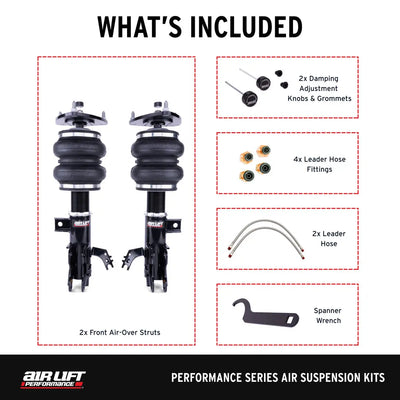 Air Lift Performance Front Kit - 2018-2025 Toyota Camry SE 3.5L (XV70) 76019