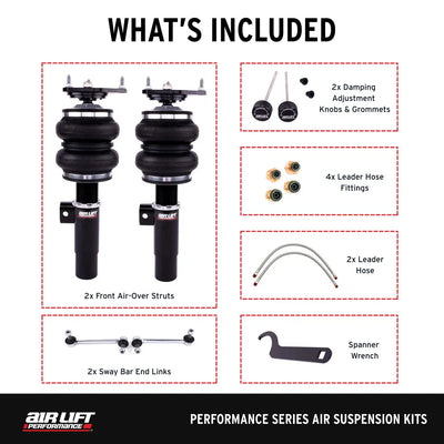 Air Lift Performance Front Performance Kit - 2011-2015 Volkswagen Jetta GLI (MK6) 76002