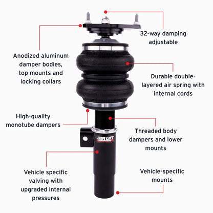 Air Lift Performance Front Performance Kit - 2011-2015 Volkswagen Jetta GLI (MK6) 76002