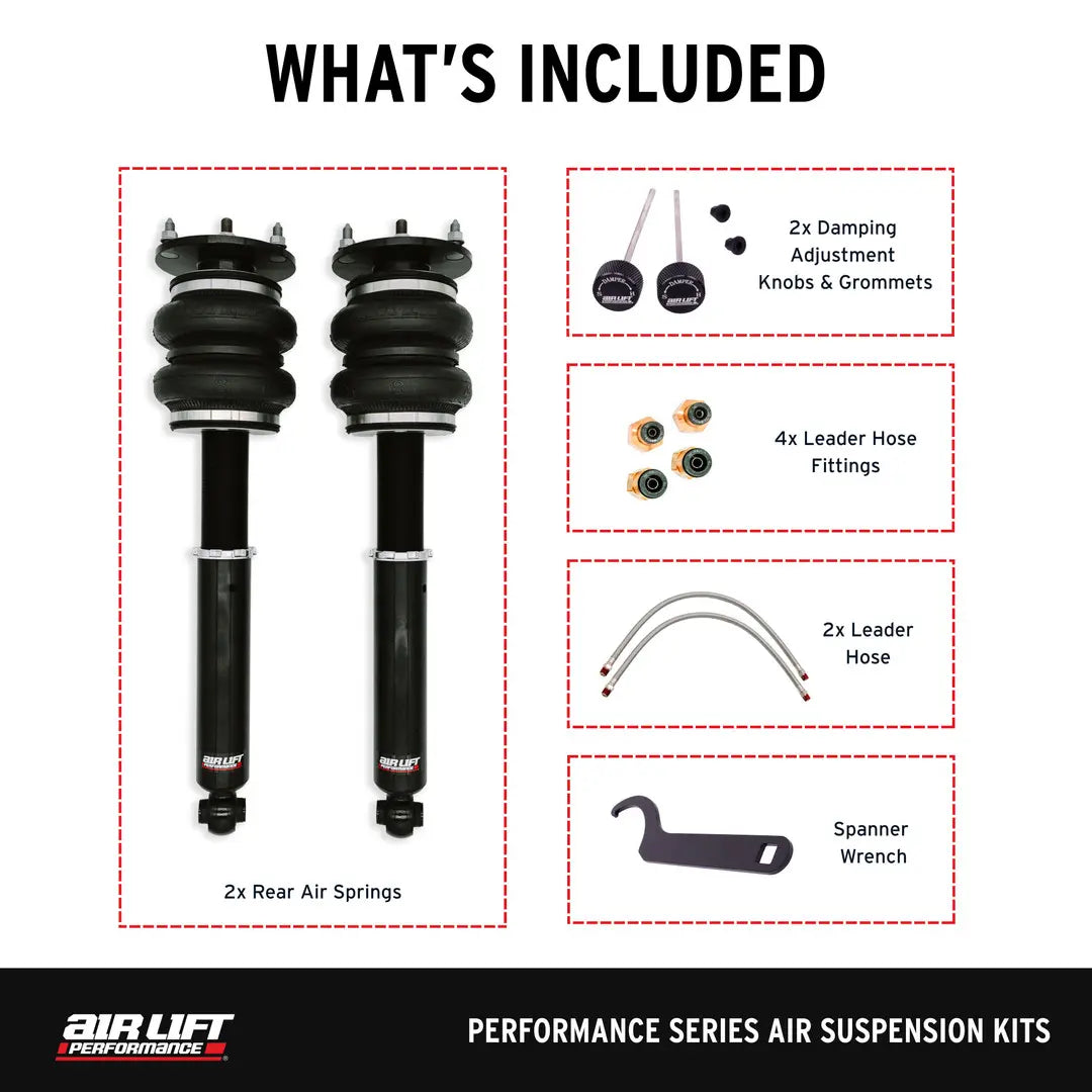 Air Lift Performance Rear Kit - 1989-2000 Lexus LS400 76516