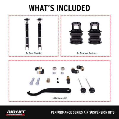 Air Lift Performance Rear Kit - 2003-2007 Infiniti G35 Coupe RWD 76513