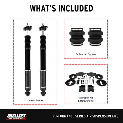 Air Lift Performance Rear Kit - 2005-2008 Dodge Magnum RWD 76517