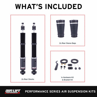 Air Lift Performance Rear Kit - 2005-2014 Ford Mustang (S197) 76515