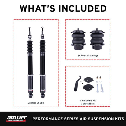 Air Lift Performance Rear Kit - 2007-2017 Audi A5 AWD (B8) 76505