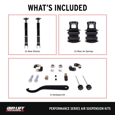 Air Lift Performance rear kit for the Infiniti Q60