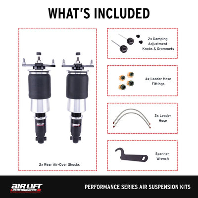 Air Lift Performance Rear Kit - 2015-2021 Subaru WRX STI (VA) 76501