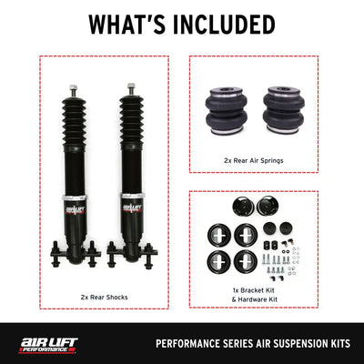 Air Lift Performance rear kit for the Ford Mustang