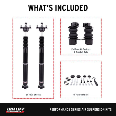 Air Lift Performance Rear Kit - 2015-2024 Lexus RC350 RWD (XC10) 76518