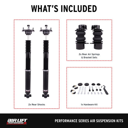 Air Lift Performance Rear Kit - 2016-2017 Lexus IS200t RWD (XE30) 76518