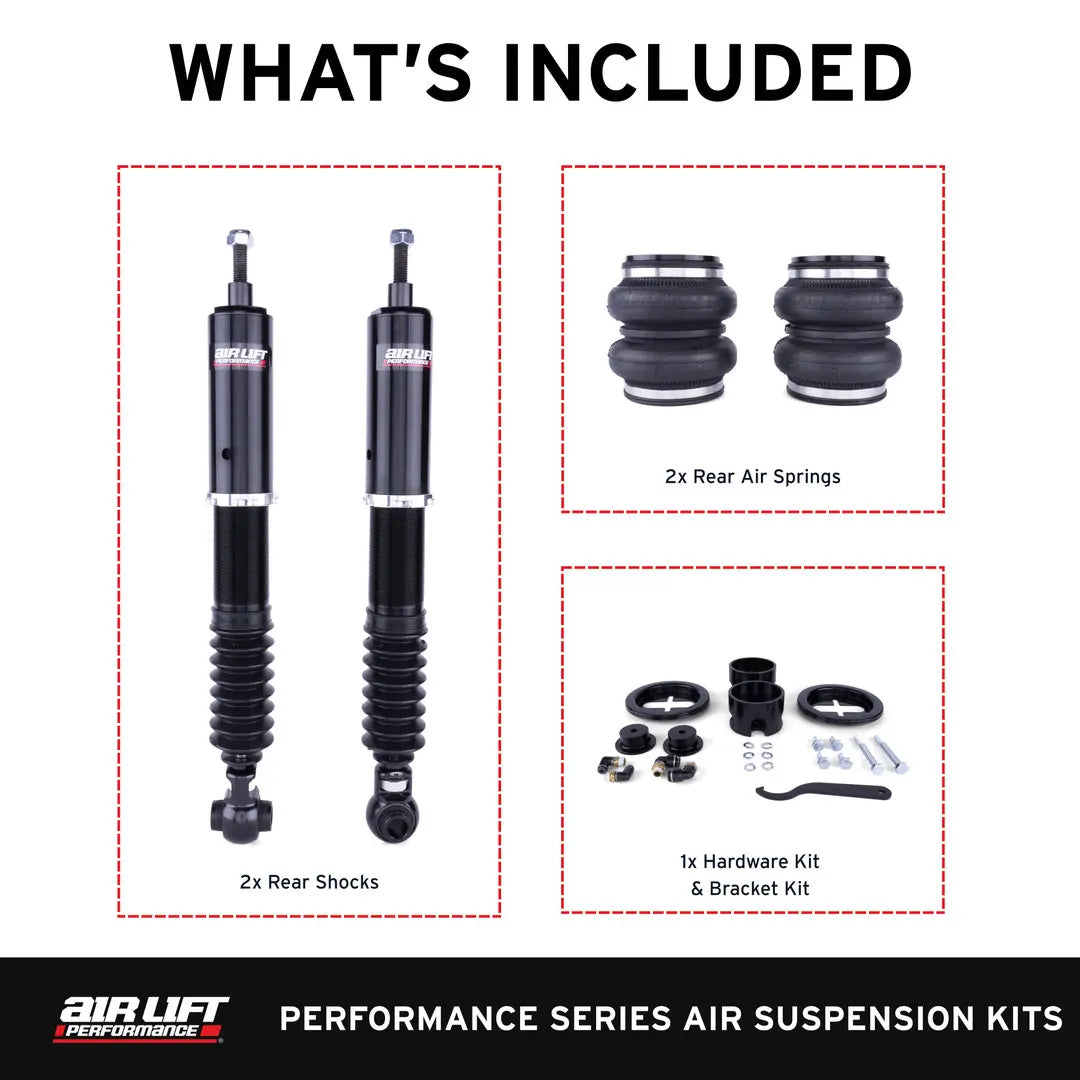 Air Lift Performance Rear Kit - 2018-2025 Toyota Camry Hybrid SE (XV70) 76519