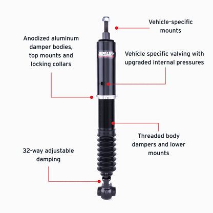 Air Lift Performance Rear Kit - 2018-2025 Toyota Camry SE 3.5L (XV70) 76519