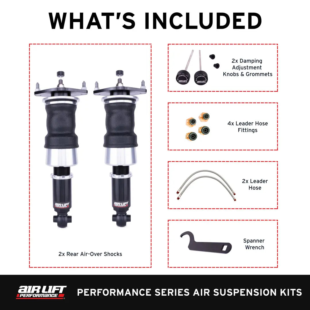 Air Lift Performance Rear Kit - 2022+ Toyota GR86 (ZN8) 76506