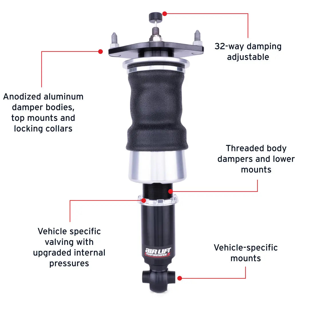 Air Lift Performance Rear Kit - 2022+ Toyota GR86 (ZN8) 76506