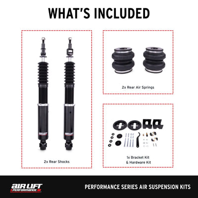 Air Lift Performance Rear Performance Kit - 2006-2014 Volkswagen Golf (MK5/MK6) 76502