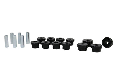 Whiteline Rear Control Arm Lower Rear Inner and Outer Bushing for 1990-2000 Honda Civic EX (EF/EG/EK) W62005