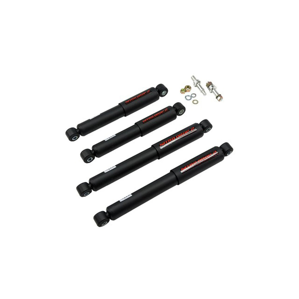 Belltech Nitro Drop 2 Shock Set (1-3" Front / 2-5" Rear Drop) for 1963-1972 Chevrolet C10 Pickup RWD