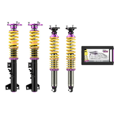 KW Suspension V3 Racing Kit (True Rear) for 1995-1999 BMW M3 RWD (E36), Race Slicks