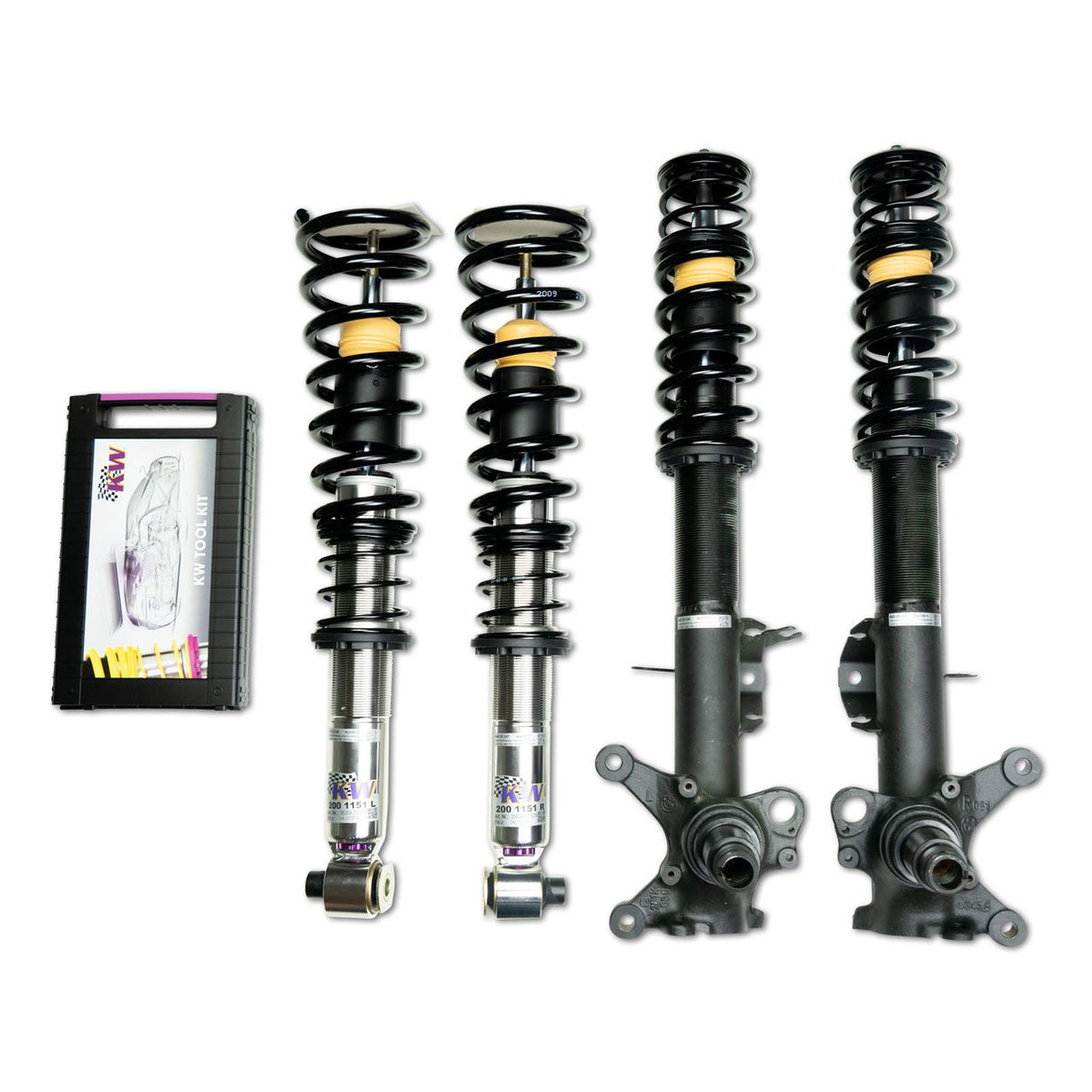 KW Suspension Variant 3 Classic Coilover Kit for 1985-1989 BMW 635CSi Coupe (E24) 35204200CP