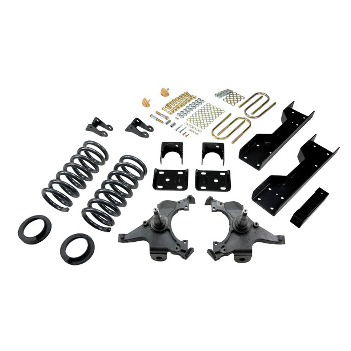 Belltech Lowering Kit w/o Shocks (4-5" Front / 6" Rear Drop) for 1988-1998 GMC C1500 Extended Cab RWD